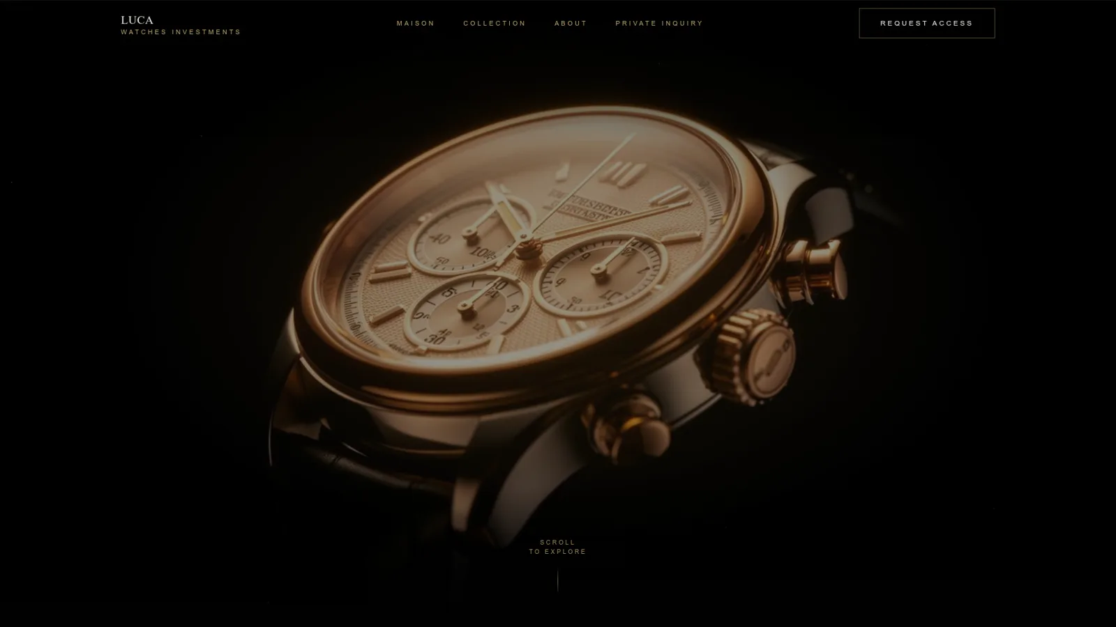 Anteprima del sito Watches Investments